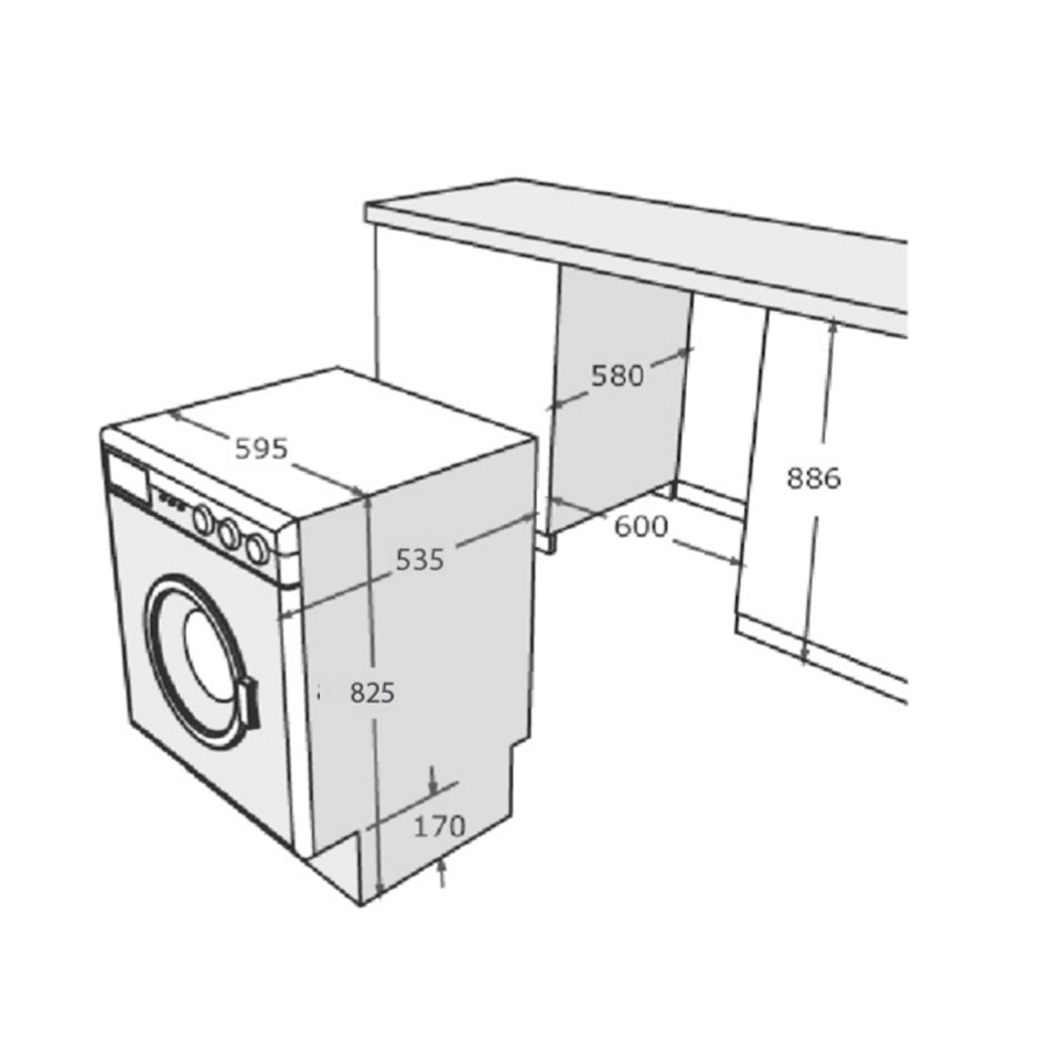 Ширина машинки. Встраиваемая стиральная машина Bosch wiw24340oe схема встраивания. Стиральная машинка встроенная Bosch 60 схема. Узкая встраиваемая стиральная машина 45 см. Встраиваемая стиральная машина схема Candy CBWM 914dw-07.